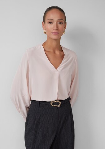 s.Oliver BLACK LABEL Bluzka w kolorze różowy: przód