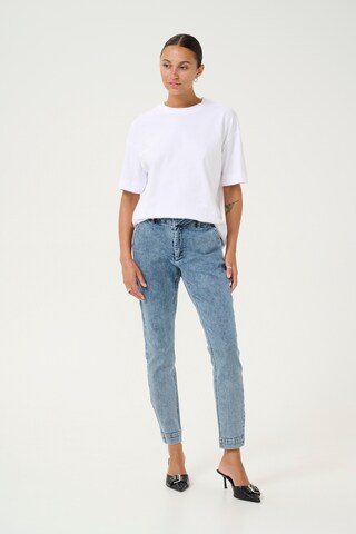 Skinny Jean 'KAlea' Kaffe en bleu