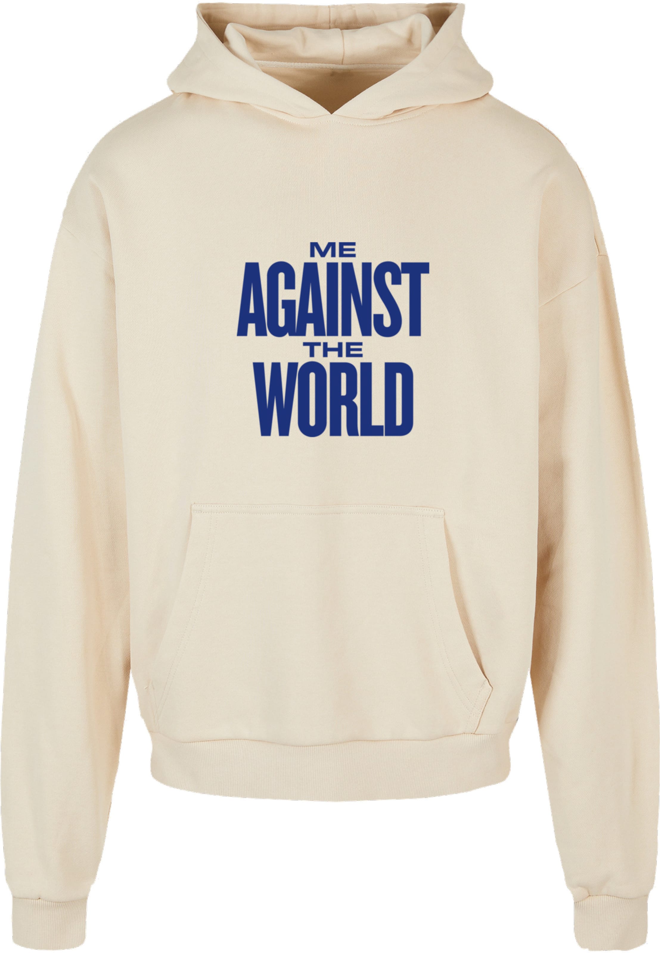 Merchcode Sweatshirt 'Tupac Me Against The World' in Brown: front