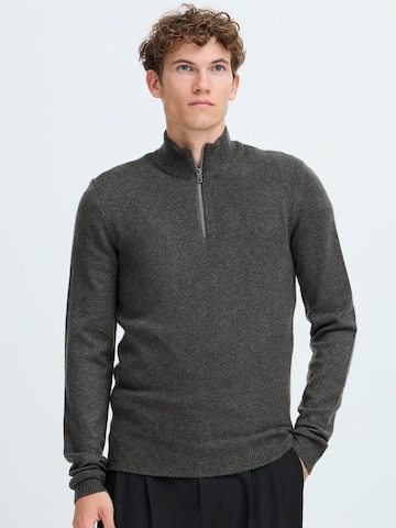 Casual Friday Trui 'CFHEINE' in Grijs: voorkant