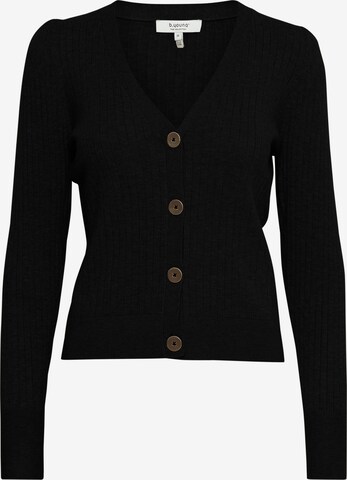 b.young Knit Cardigan 'Nakta' in Black: front