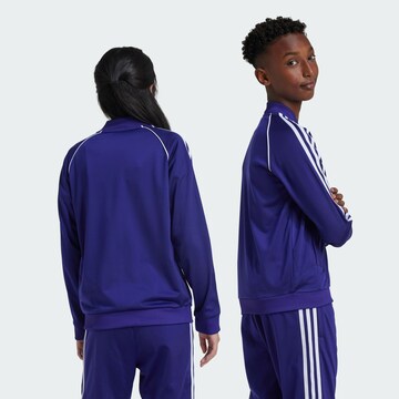 Giacca di felpa 'Adicolor' di ADIDAS ORIGINALS in blu