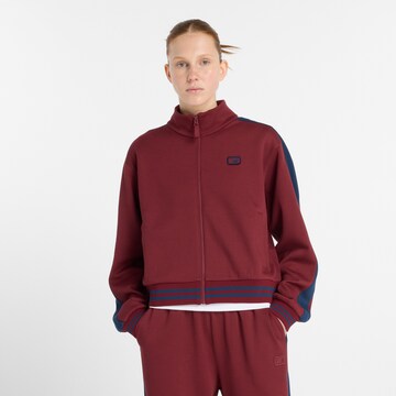 new balance - Chaqueta de chándal 'Post Season' en rojo: frente