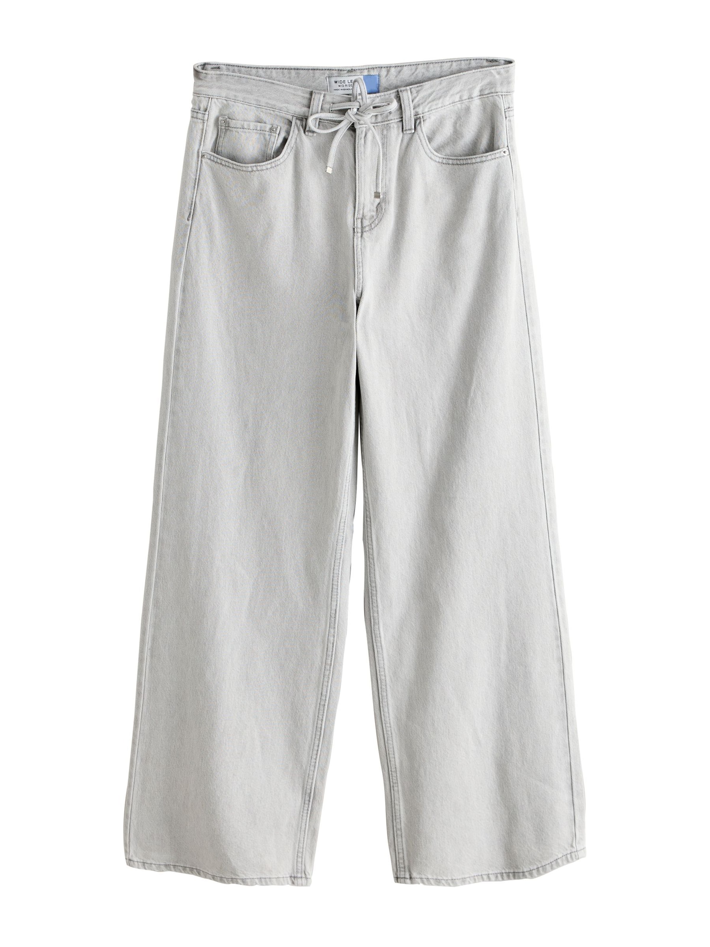 Next Laiad sääred Teksapüksid, värv hall: eest vaates