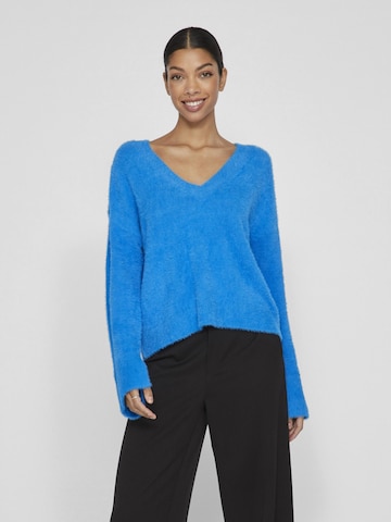VILA Sweater 'HENNY' in Blue