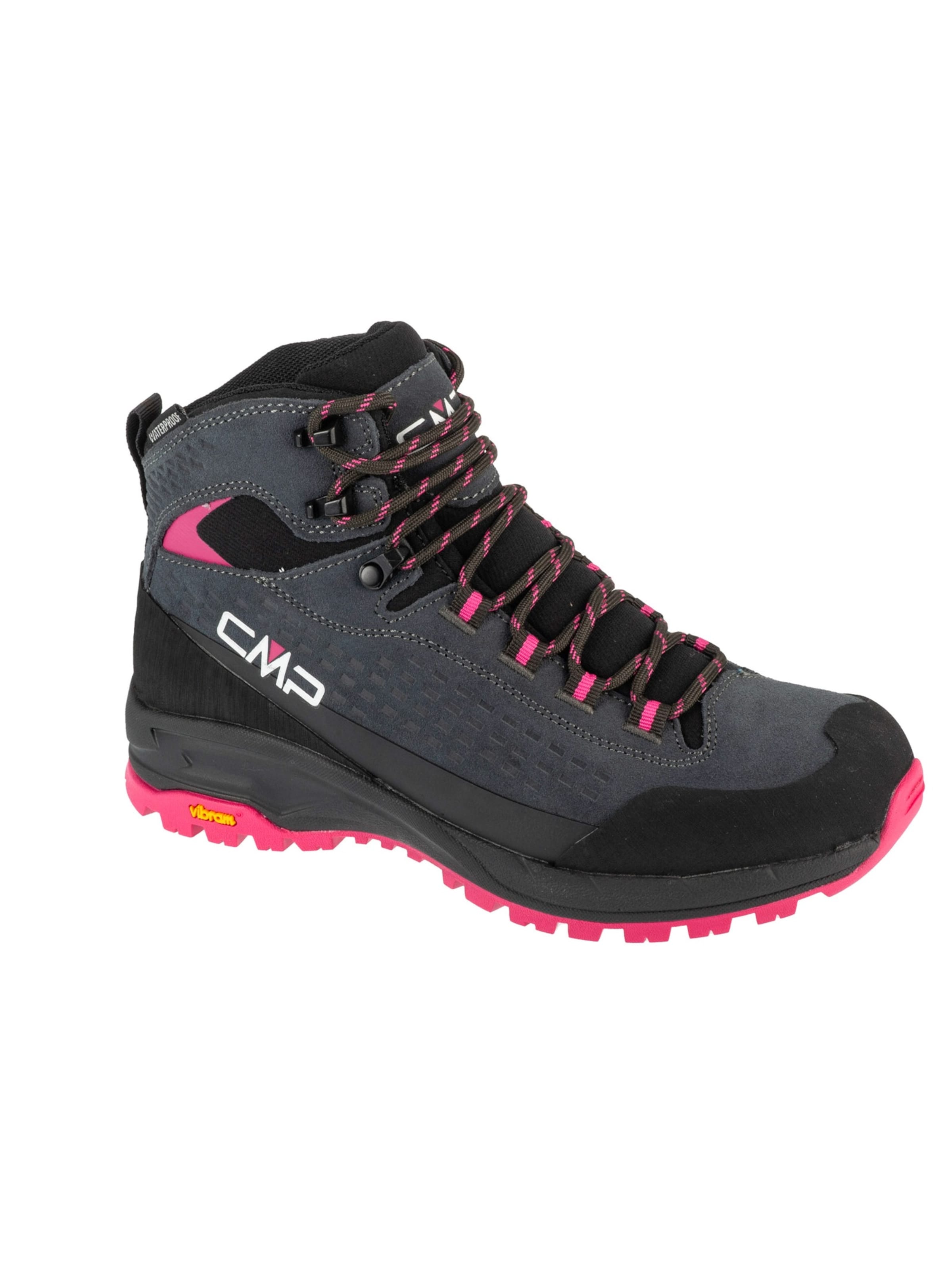 CMP Boots in Black: front