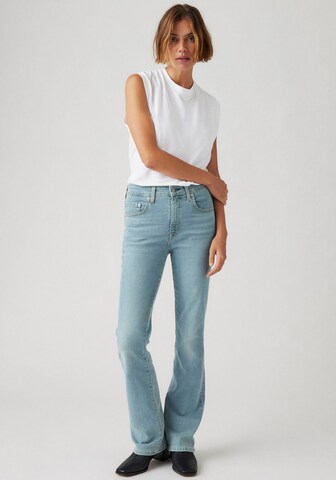 LEVI'S ® Bootcut Jeans '725 High Rise Bootcut' in Blau