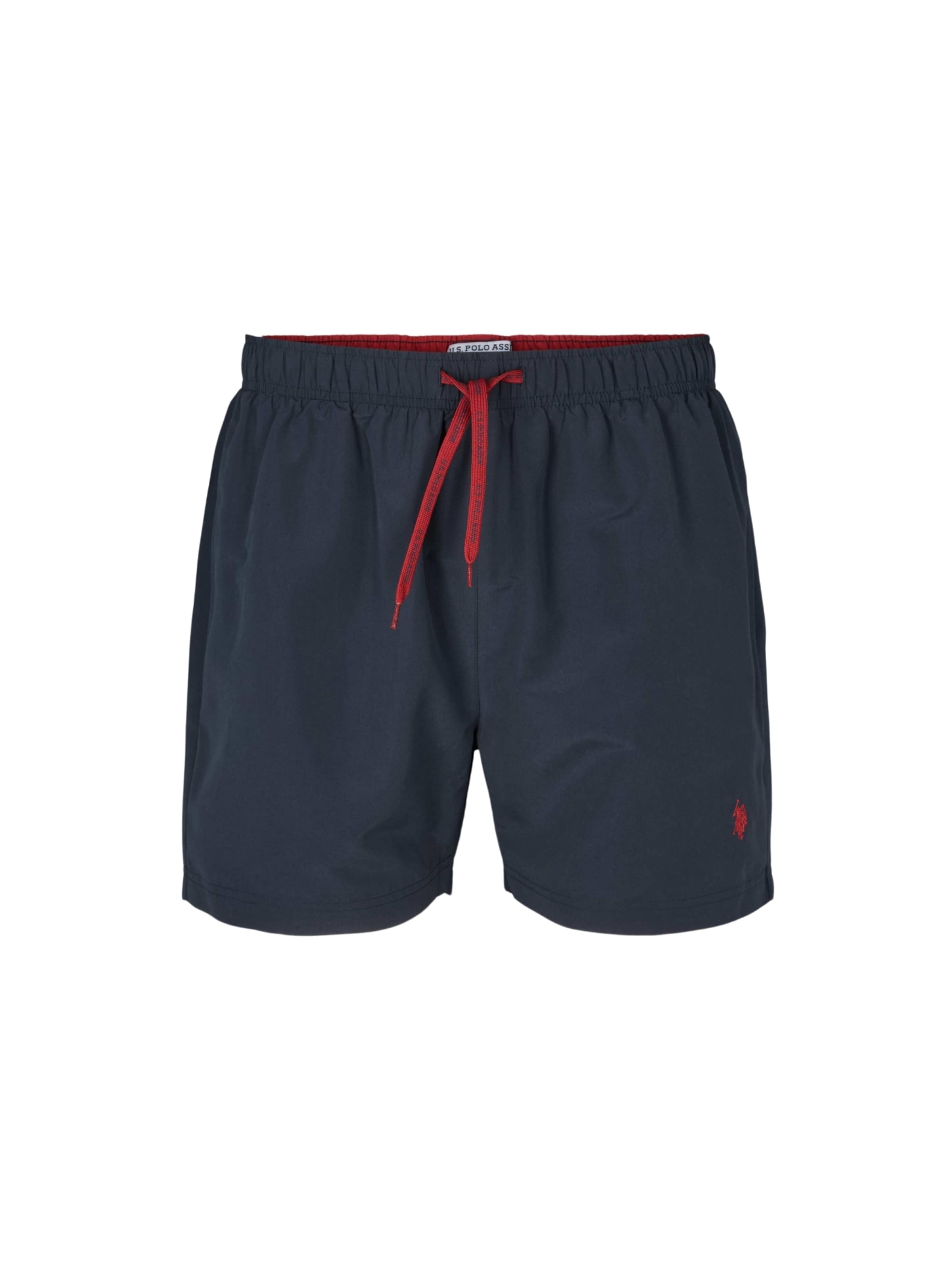 U.S. POLO ASSN. Zwemshorts 'Aza' in Blauw: voorkant