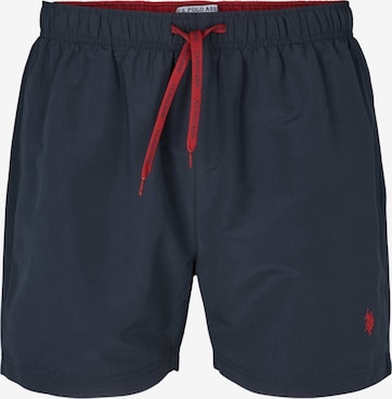 U.S. POLO ASSN. Uimashortsit 'Aza' värissä sininen: etupuoli