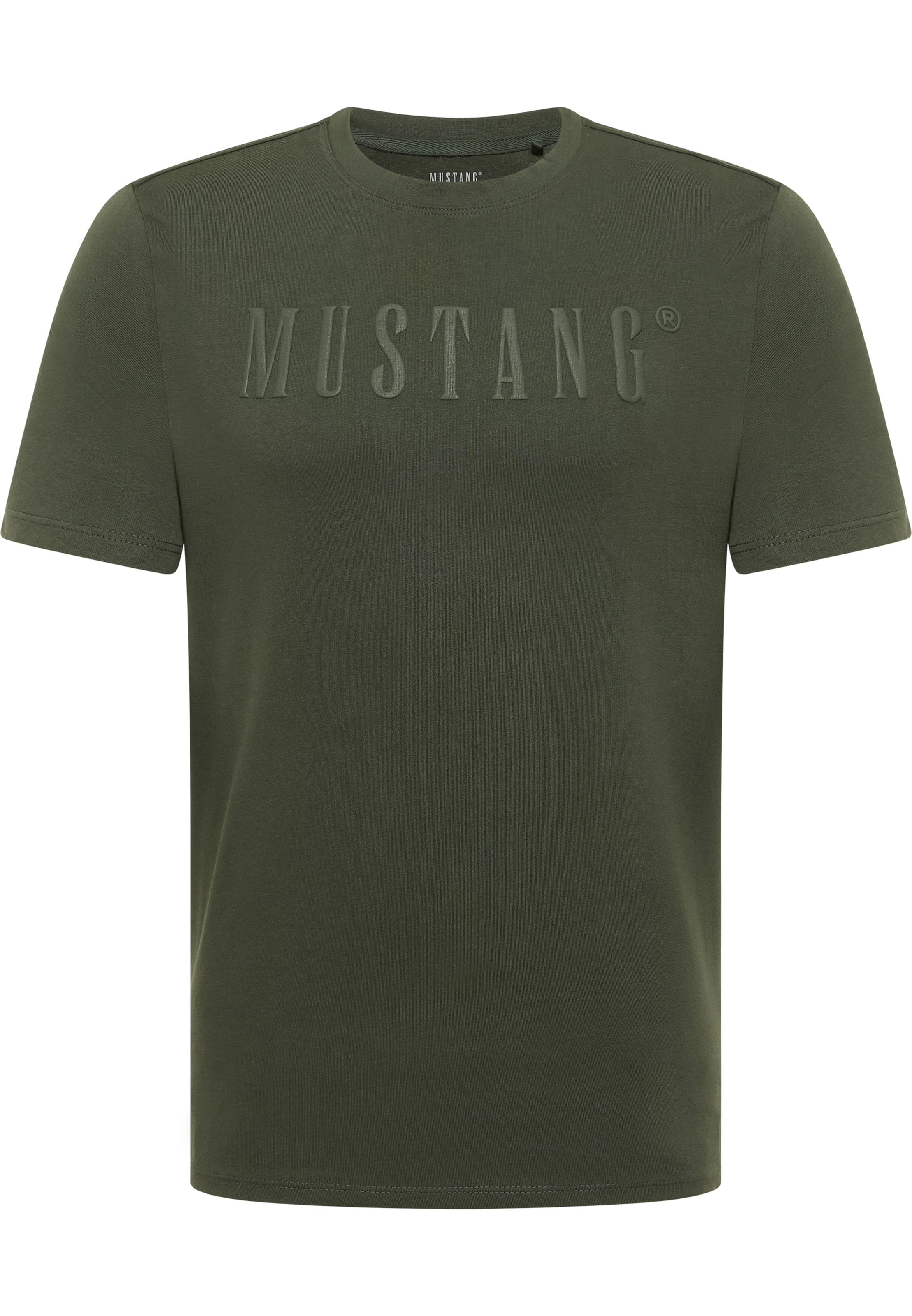 MUSTANG T-Shirt ' Austin ' in khaki, Produktansicht