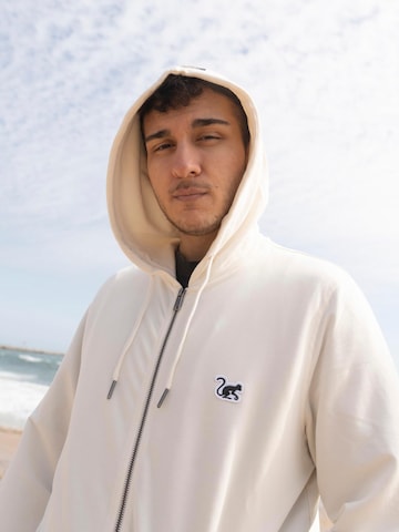 Surf Monkey - Sudadera en blanco