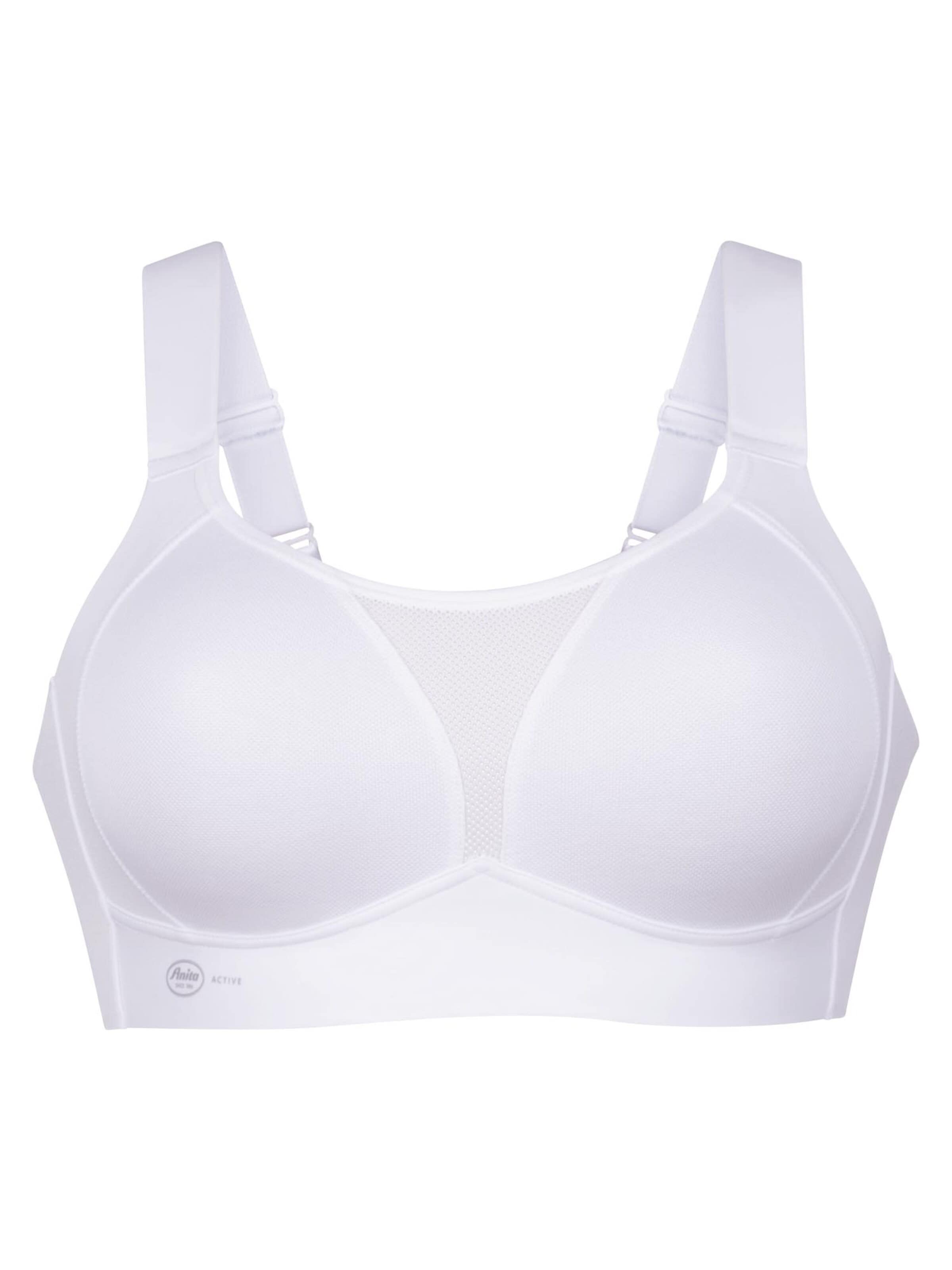 ANITA Minimizer BH 'Smart Control Sport' in Wit: voorkant