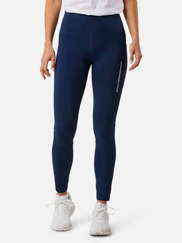 SWEDEMOUNT Skinny Sporthose 'Core'‌‌ in Blau: Vorderseite