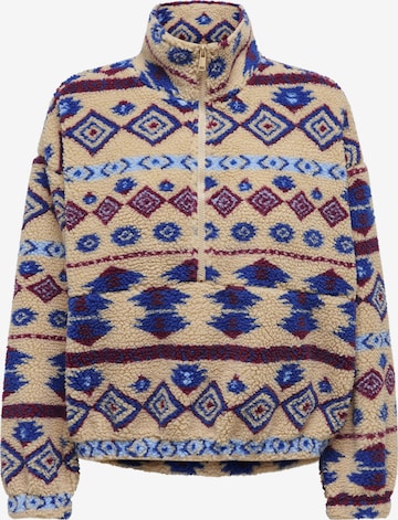 Pull-over 'ONLJANNE' ONLY en marron : devant