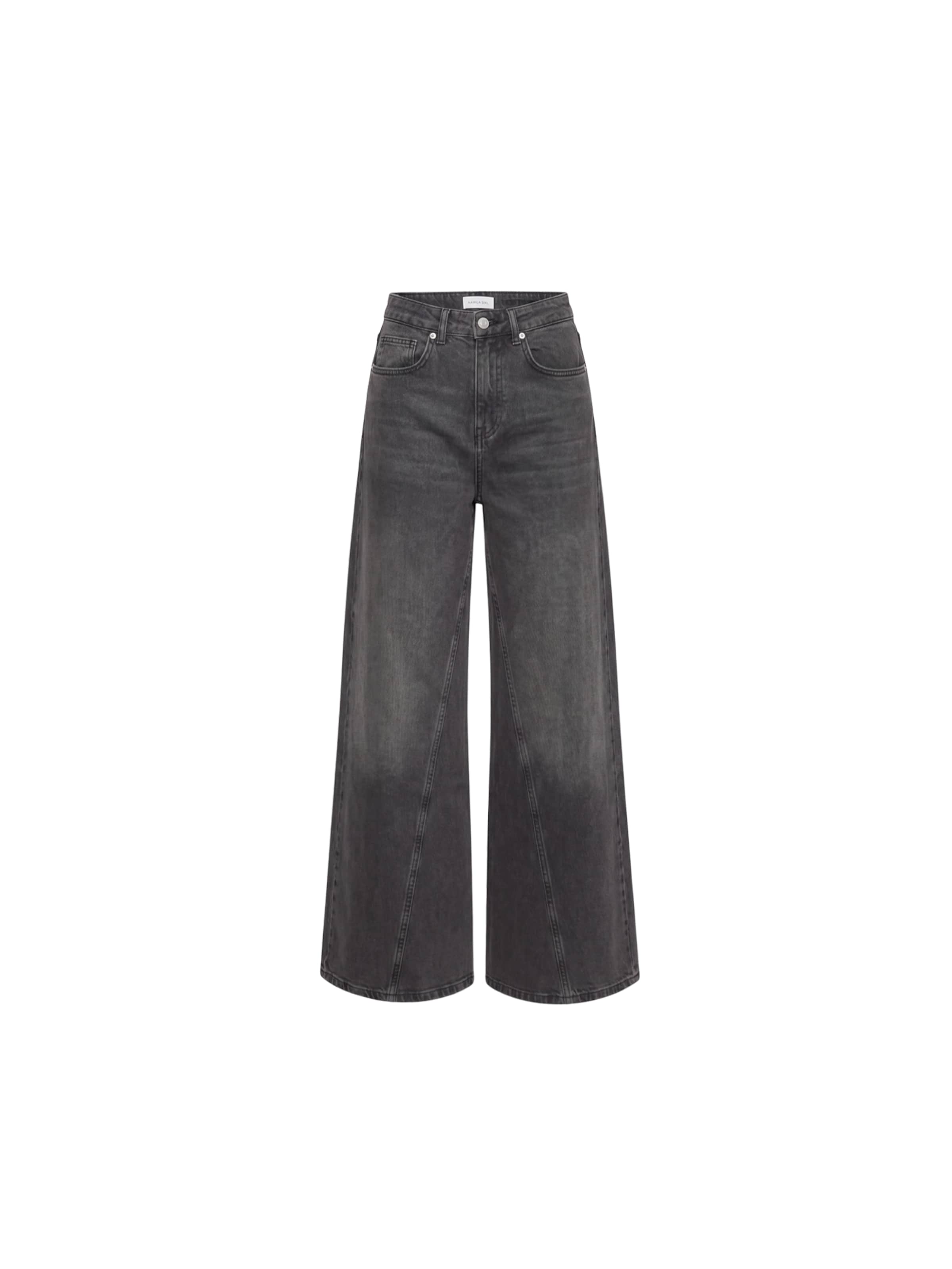 Kamila Šikl Loosefit Jeans in Grau: Vorderseite