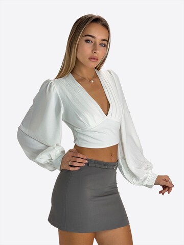 Elara Bluse in Weiß