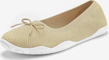 Ballerina di LASCANA in beige: frontale