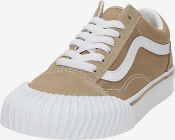 smėlio VANS Sportbačiai be auliuko 'Old Skool': priekis