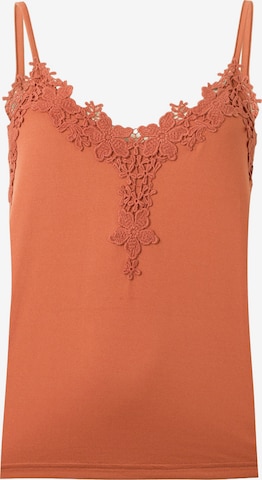 ONLY Top 'ONLBETINA' | rjava barva: sprednja stran