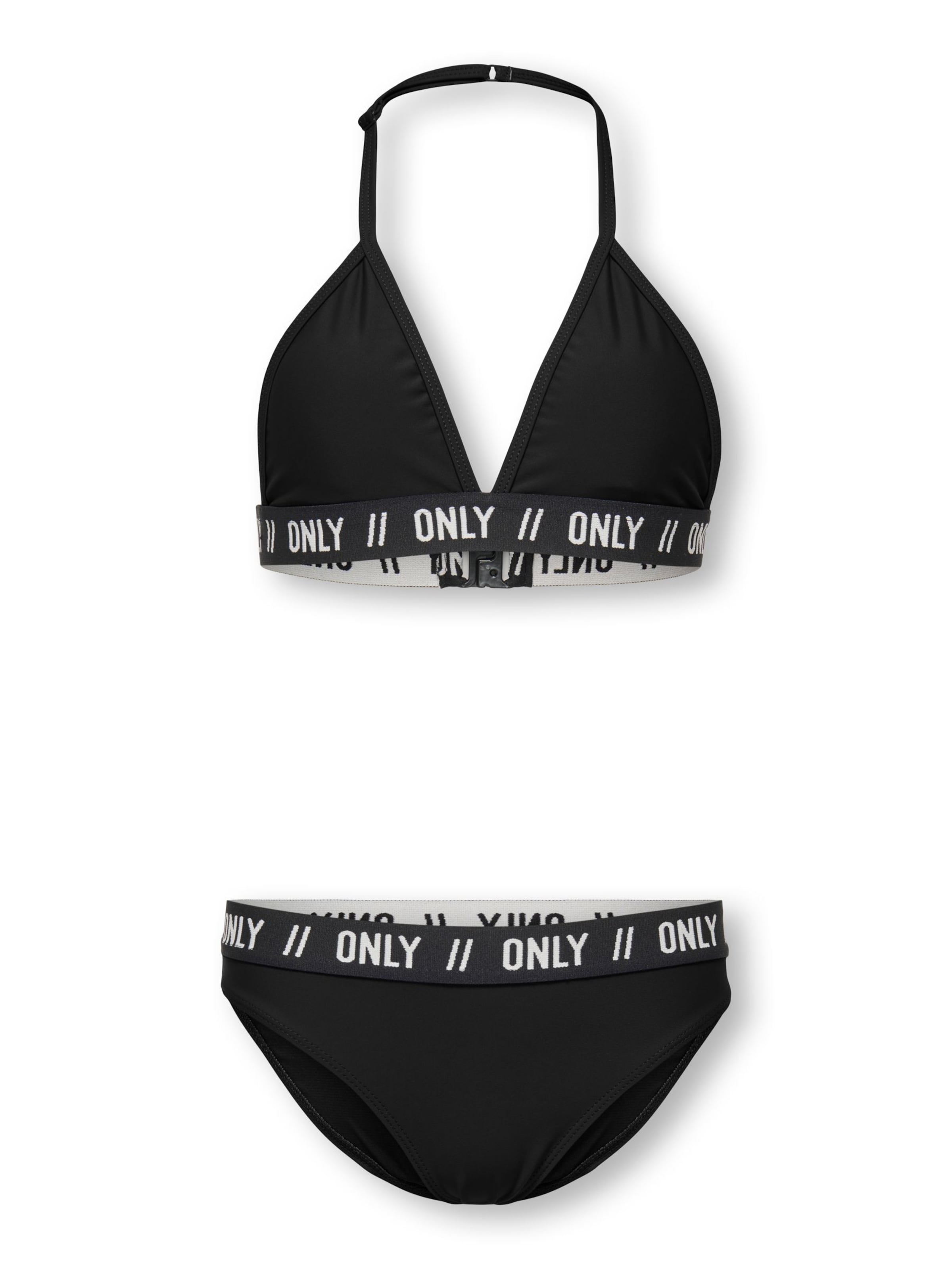 Bustier Bikini 'KOGSandy' ONLY GIRLS en noir : devant