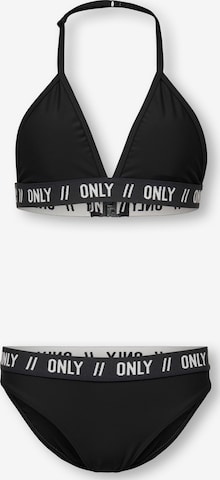 Bikini 'KOGSandy' ONLY GIRLS en noir : devant