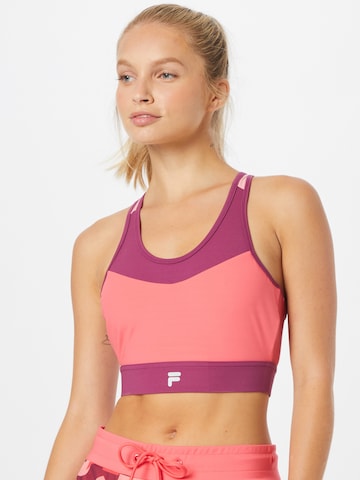 FILA - Top desportivo 'RABENAU' em rosa: frente