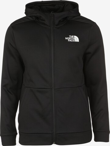 THE NORTH FACE Athletic Fleece Jacket 'Mountain Athletics' in Black: front