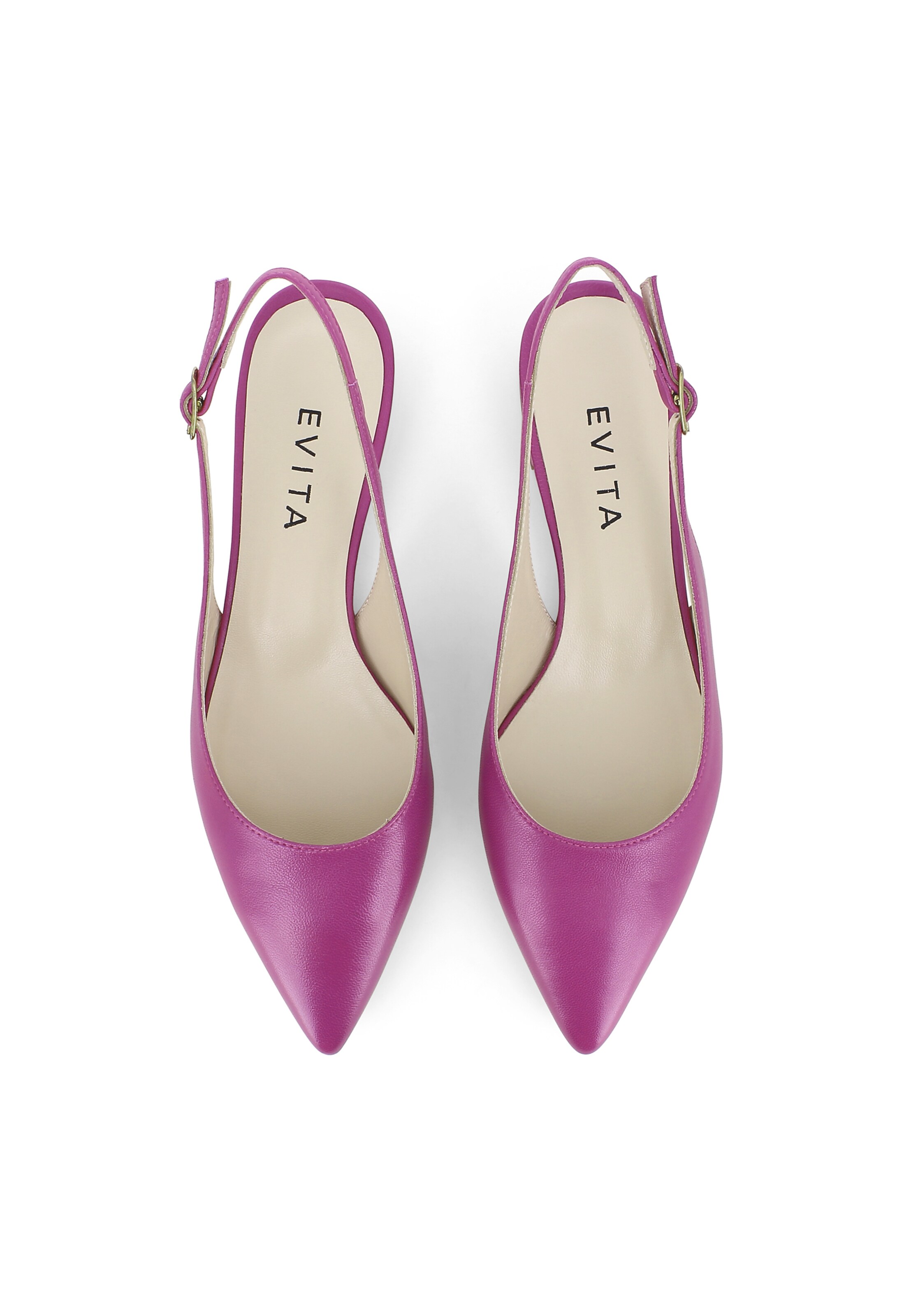 EVITA Slingpumps 'FRANCA' in Roze
