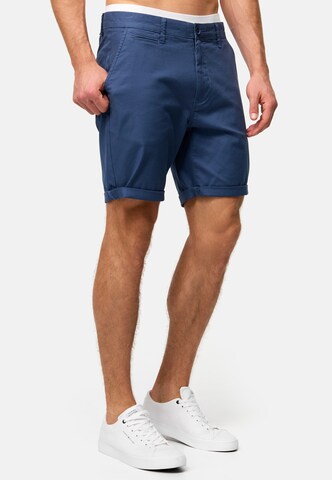 INDICODE JEANS Regular Shorts 'Bonn' in Blau
