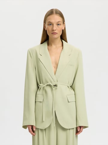 SELECTED - Blazer 'SLFELLIE' en verde: frente