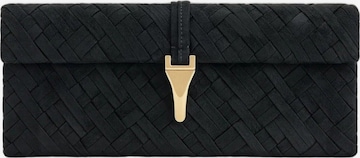 JW PEIPismo torbica 'JW PEI Pochette Zaria Tressé Black' - crna boja: prednji dio