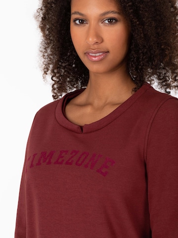 Pull-over TIMEZONE en rouge