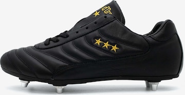 PANTOFOLA D'ORO Soccer Cleats 'D'oro Derby' in Black: front