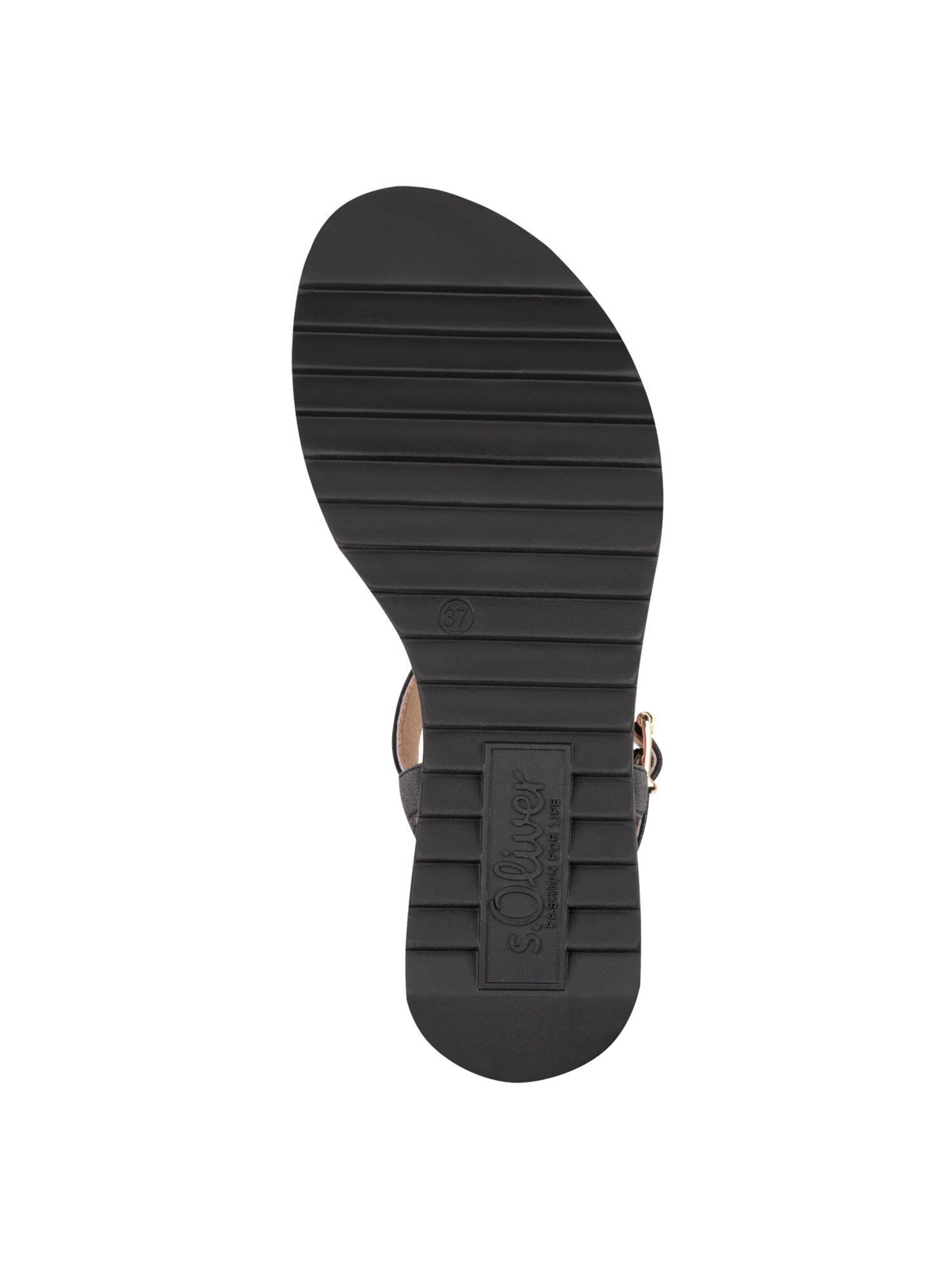 s.Oliver Sandals in Black