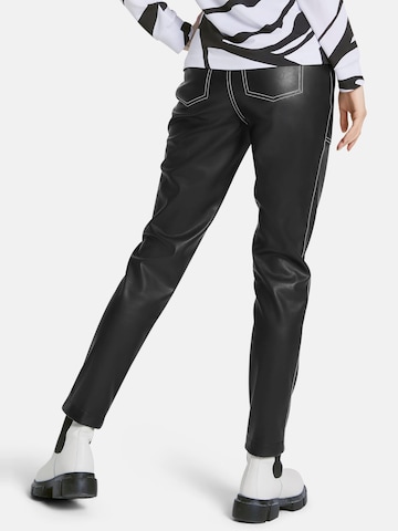 Effilé Pantalon MADELEINE en noir