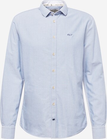 Chemise COLOURS & SONS en bleu : devant