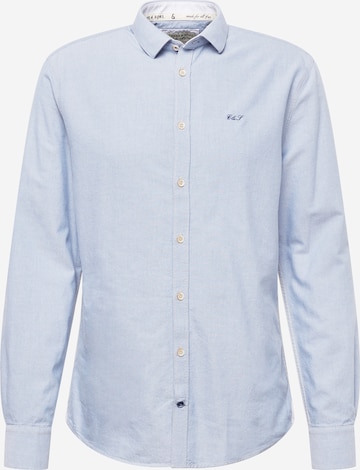 COLOURS & SONS Regular fit Button Up Shirt in Blue: front