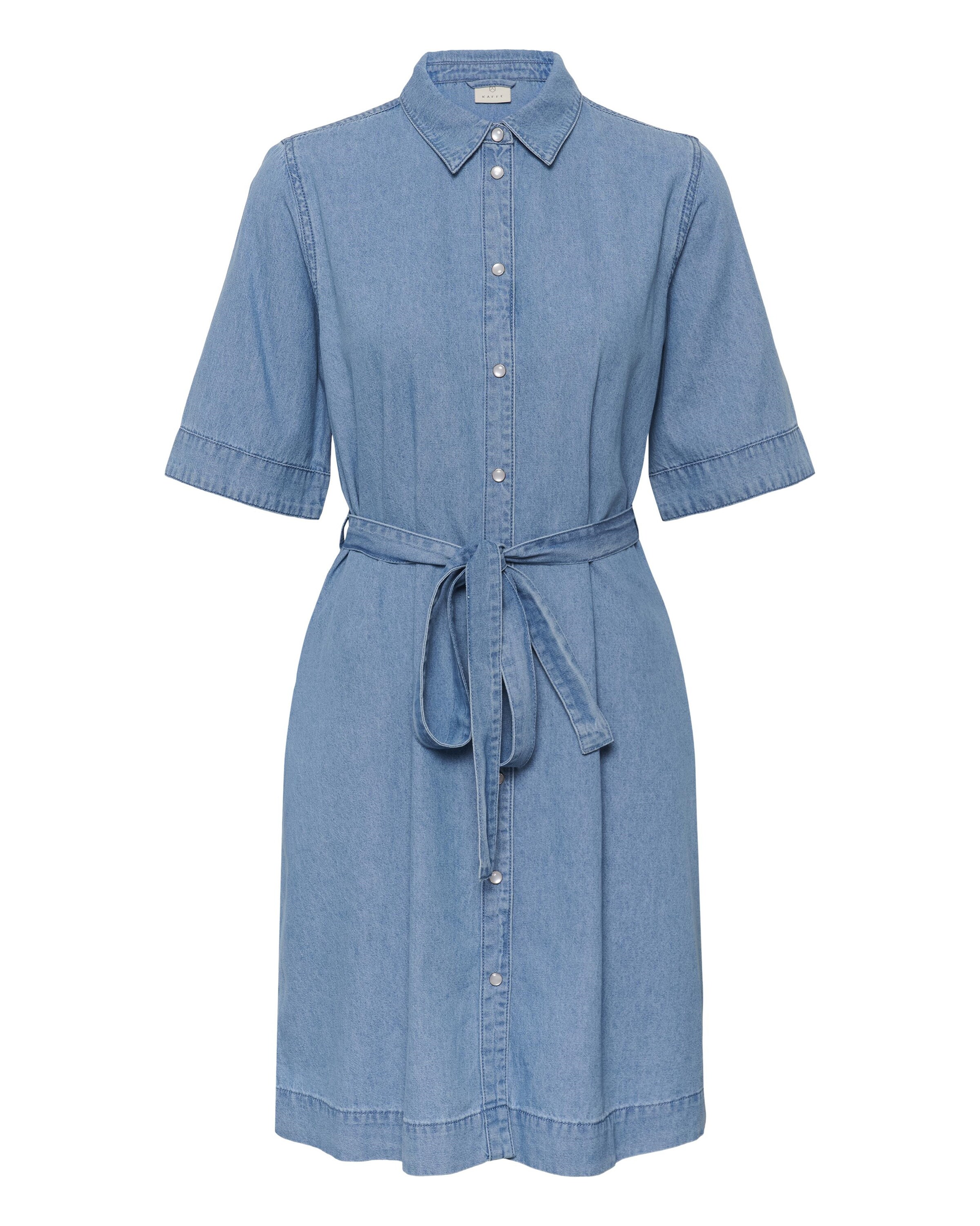 Robe 'Jade' Kaffe en bleu : devant