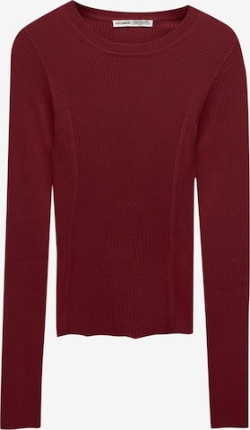 Pull&Bear Tröja i röd: framsida