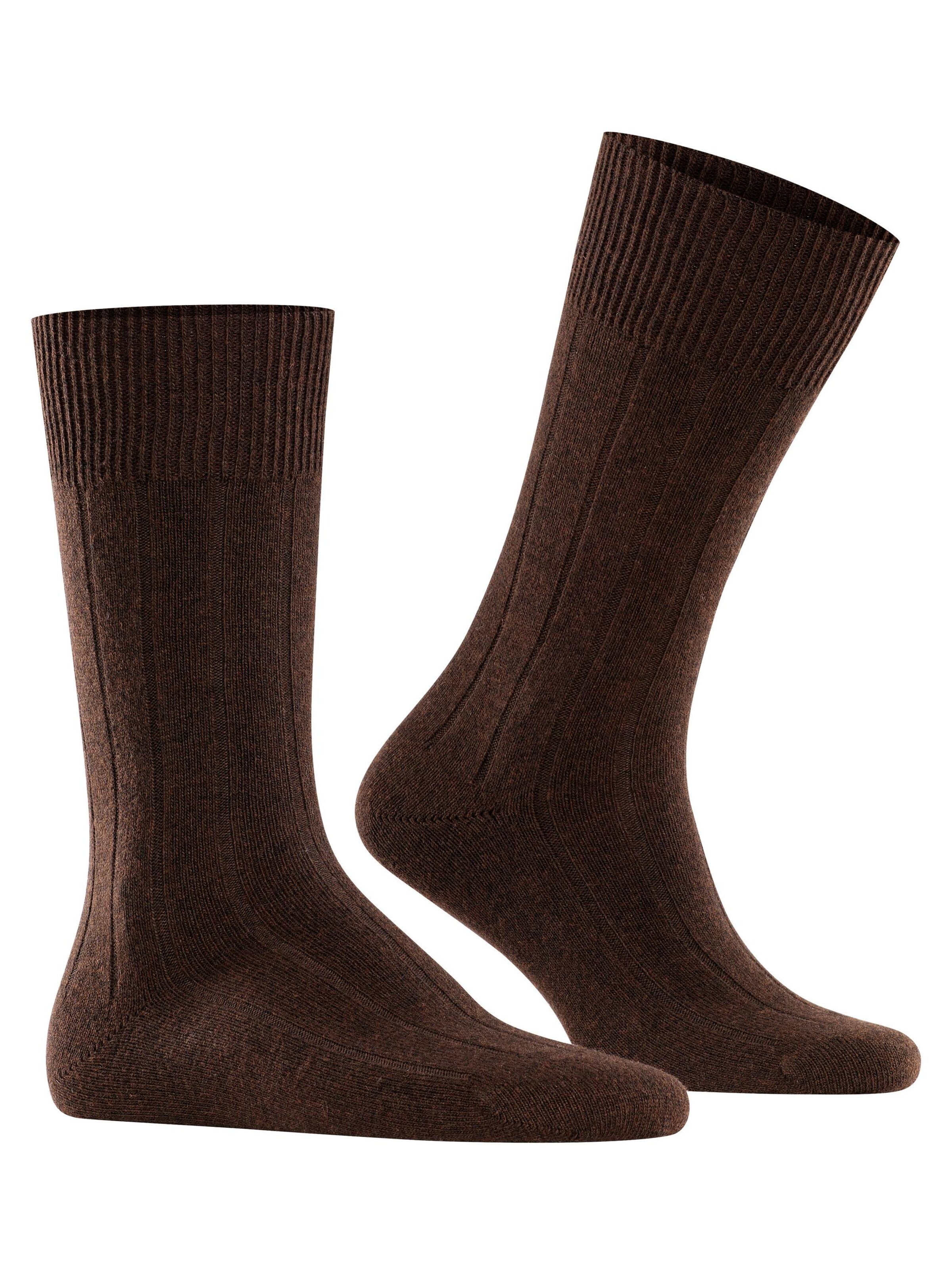 FALKE Socken 'Lhasa Rib'‌‌‌‌‌‌‌ in Braun