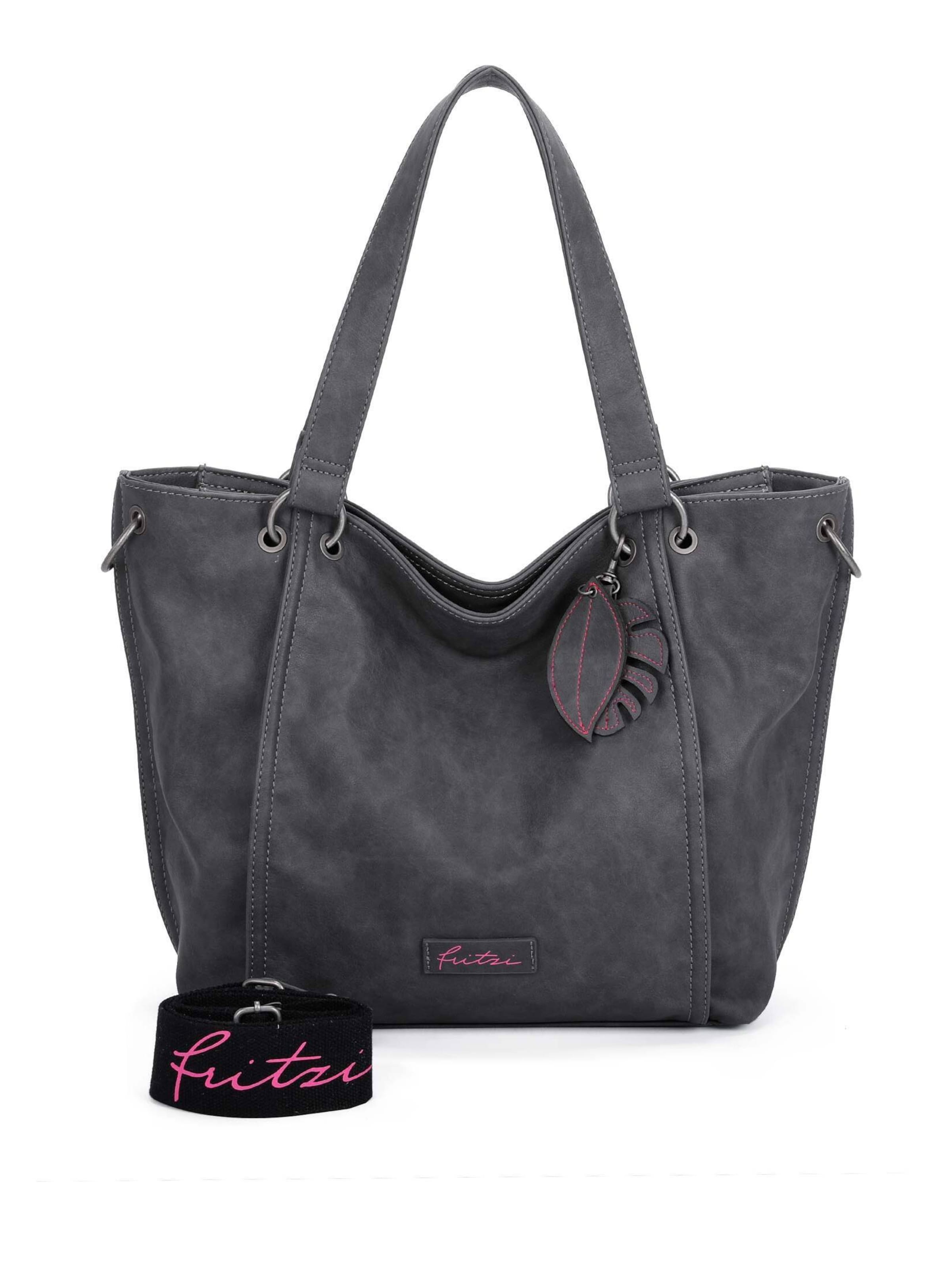 Shopper di Fritzi aus Preußen in grigio: frontale