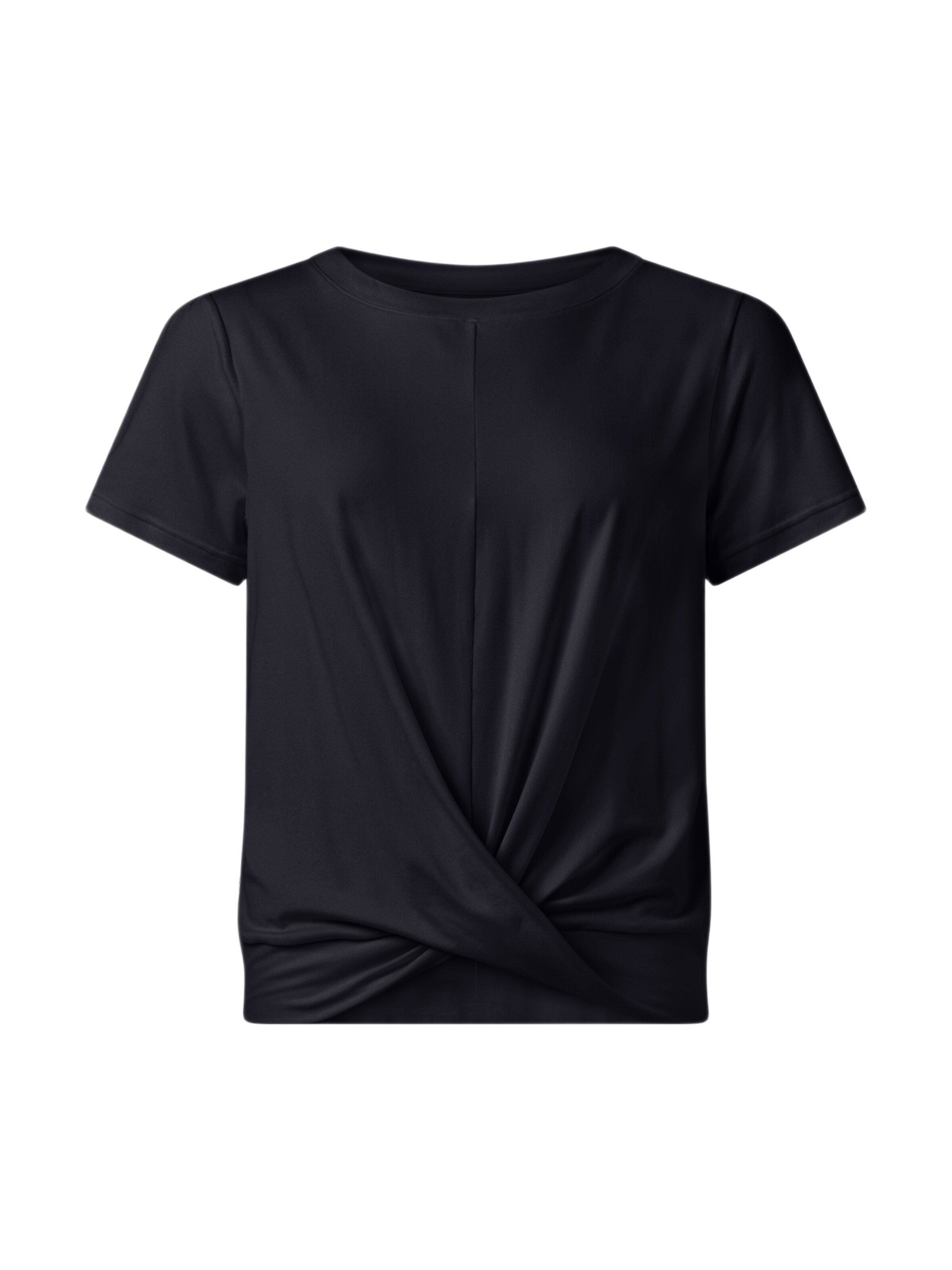 SWEDEMOUNT Funktionsbluse 'Core' i sort: forside