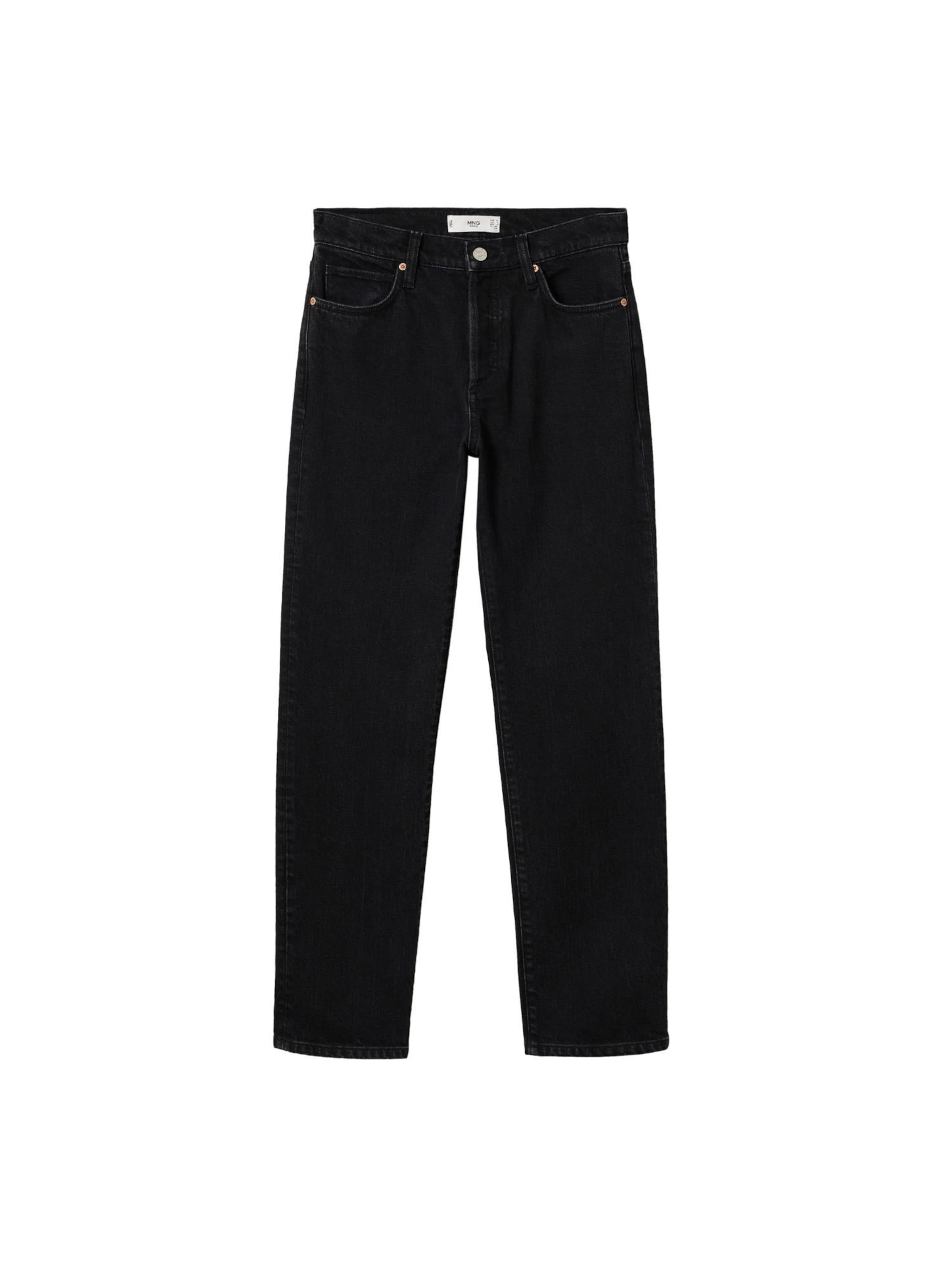 Regular Jean Premium MANGO en Noir Denim ABOUT YOU