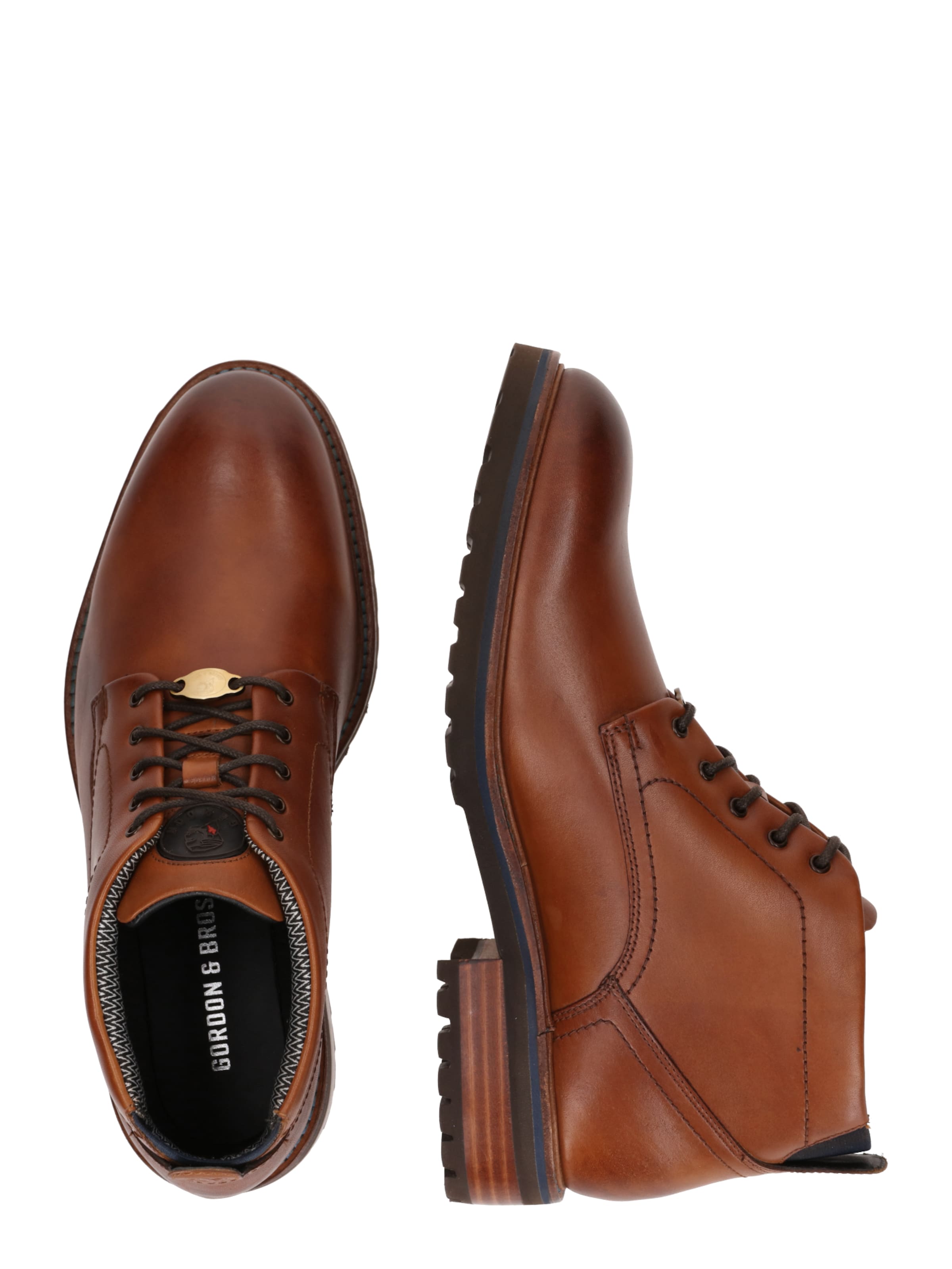 Gordon & Bros Schnürboots 'Berlin' in Braun