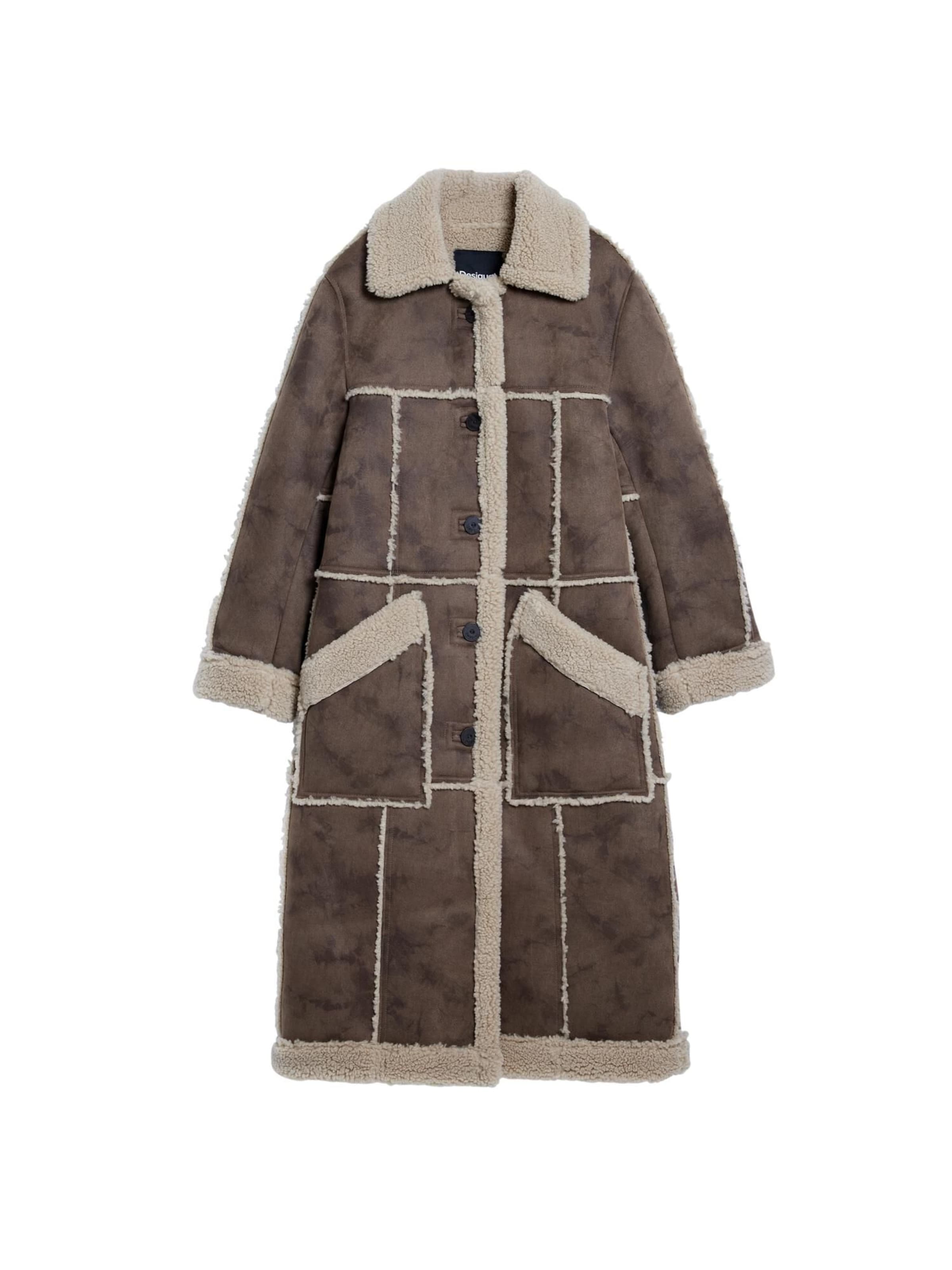 Desigual Mantel in Braun: Vorderseite