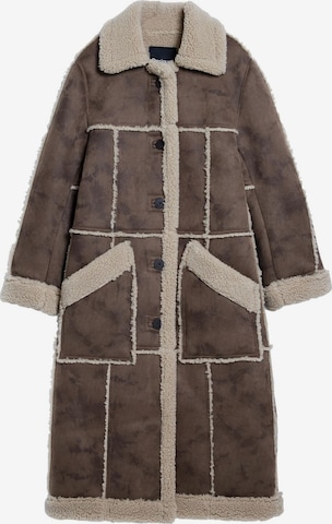 DesigualZimski kaput - smeđa boja: prednji dio