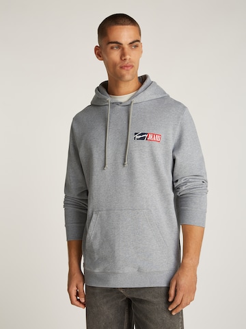 Tommy Jeans Sweatshirt in Grey: front