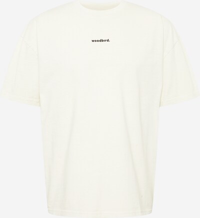 Woodbird T-Shirt 'Bose' in kitt / schwarz, Produktansicht