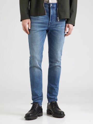 Calvin Klein Jeans Slimfit Kavbojke | modra barva: sprednja stran
