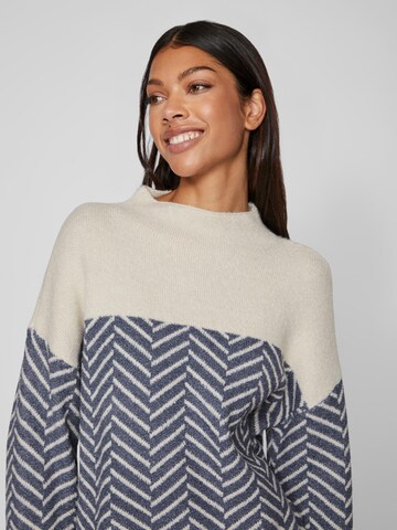 VILA Sweater 'ROSIE' in Grey